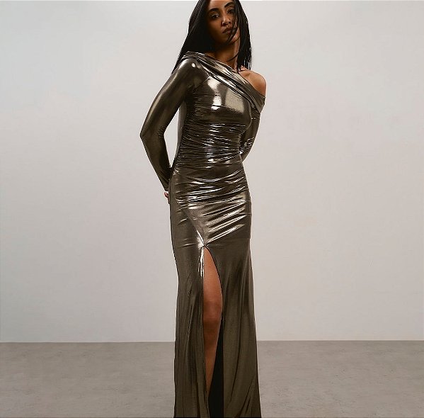 VESTIDO LONGO LIQUID