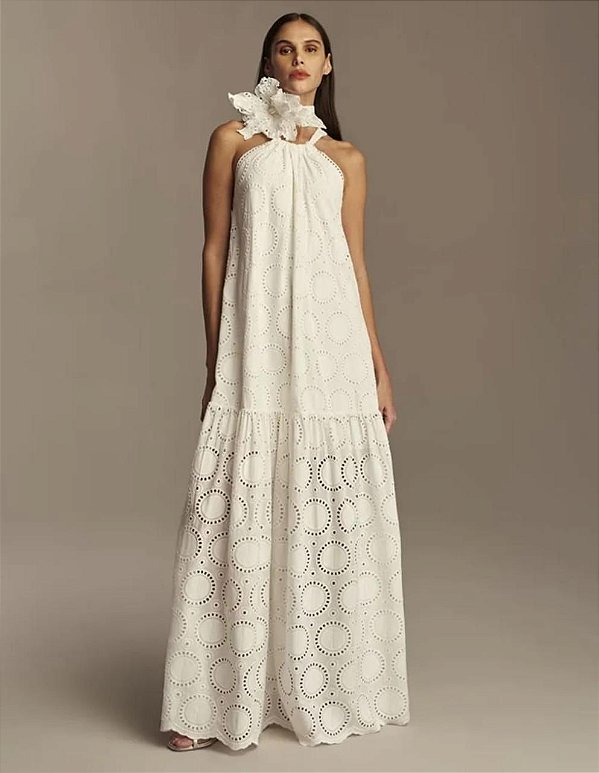 VESTIDO MIDI LAISE FLOR