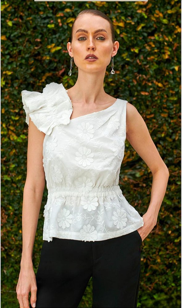 BLUSA LAÇO OMBRO