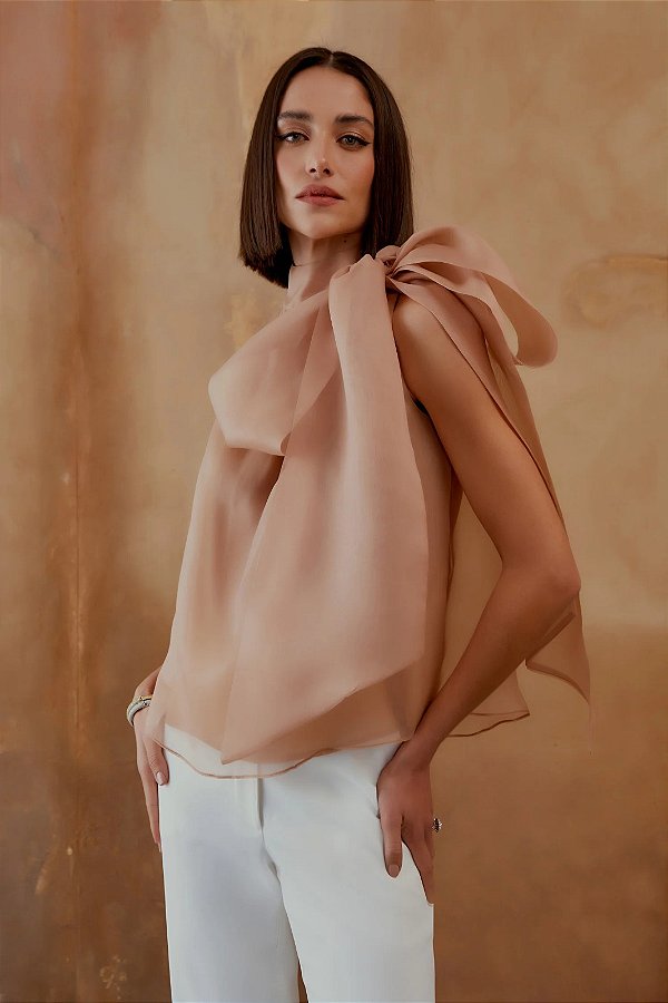 Blusa Laço Lateral