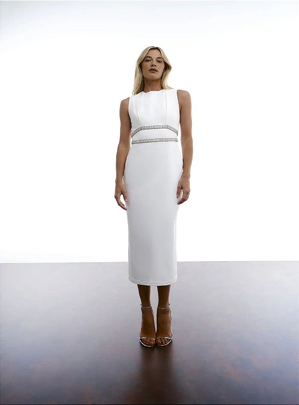 Vestido Midi Alfaiataria
