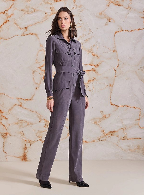 Macacão Utilitário Cupro