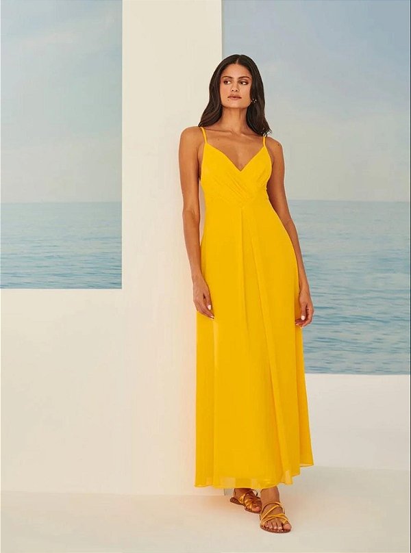 VESTIDO MIDI SUN FLOWER