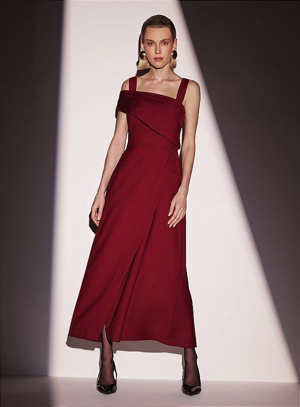 VESTIDO MIDI GARDINER LUX