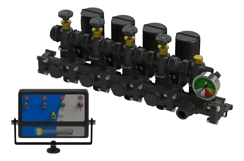 Kit Comando Elétrico Para Pulverizador Tecnomark - 4 Vias