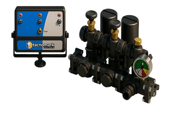 Comando Elétrico Para Pulverizador Águia Master Plus 2 Vias