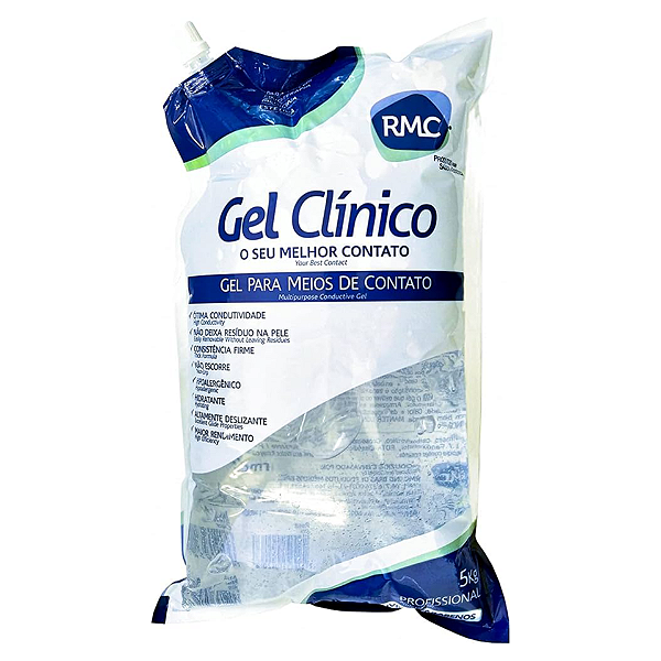 Gel Condutor Incolor Bag 5 Kg - Rmc