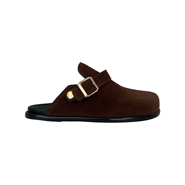 CLOG BROOKS FEMININO CAMURÇA MARROM ESCURO