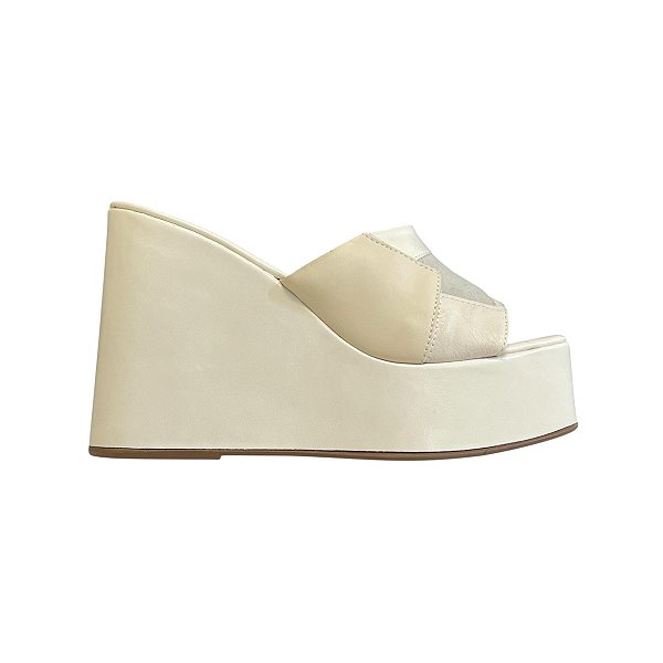 TAMANCO QUEBEC PLATAFORMA FEMININO OFF WHITE