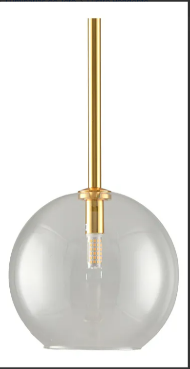 Lustre Pendente Skylight Posh 3049 G9 Bivolt Dourado