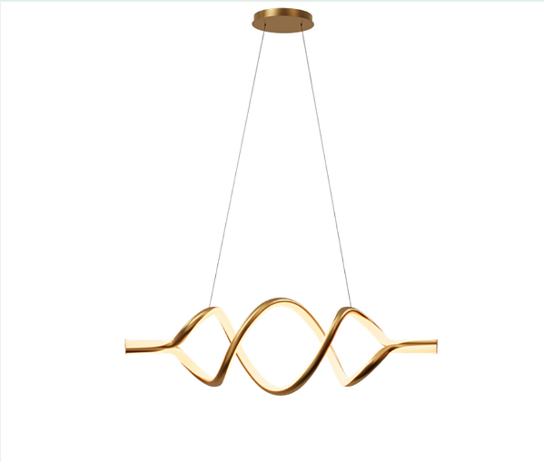 Pendente Horizon DNA PZ-0085 BK - Design Moderno e Elegante