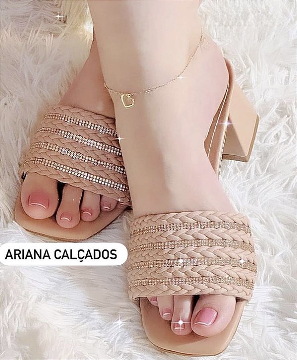 Tamanco Strass
