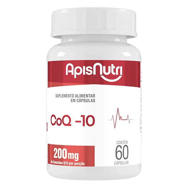 Coenzima Q10 200MG 60 Cáps - ApisNutri