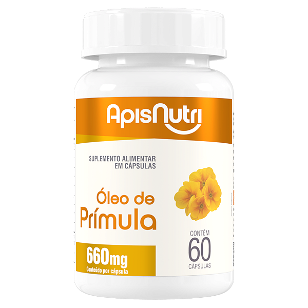 Óleo De Prímula 660mg 60 Cáps - ApisNutri