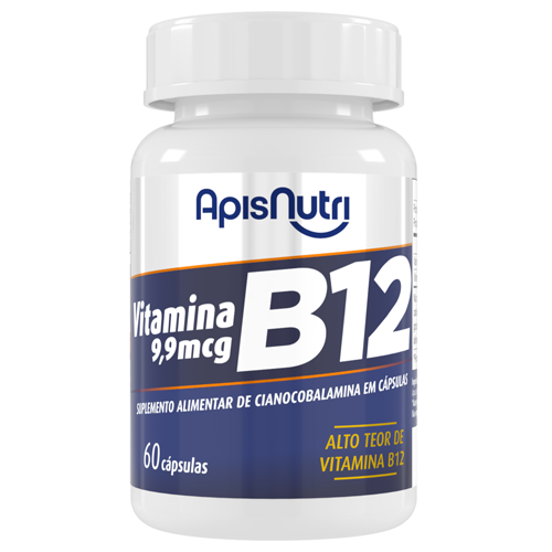 Suplemento de Vitamina B12 280mg 60 Cáps - ApisNutri