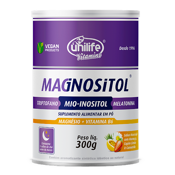 Magnositol - Triptofano, Mio-inositol e Melatonina 300 g | Unilife