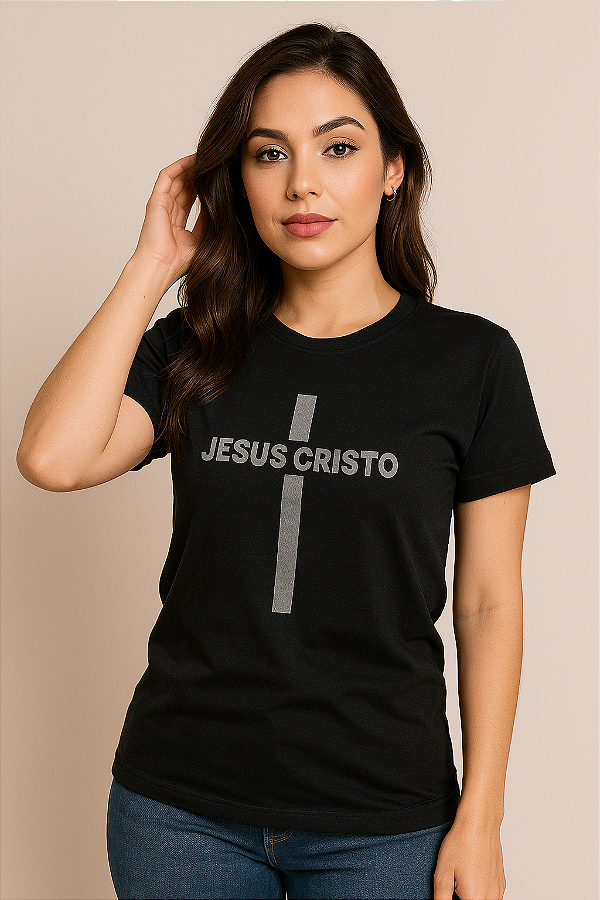 Camisa Jesus Cristo Feminina