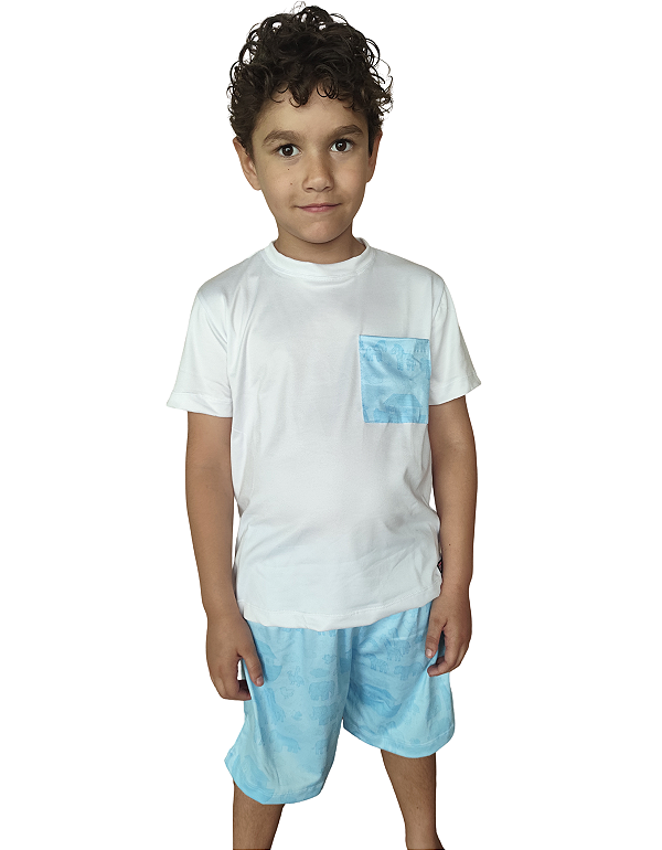 Pijama Infantil Cristão (Dia a dia) -arca