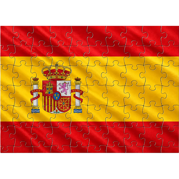 Quebra-cabeça - Espanha - Nações - 60 Pç