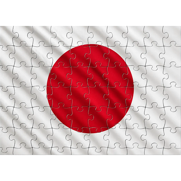 Quebra-cabeça - Japão - Nações - 60 Pç