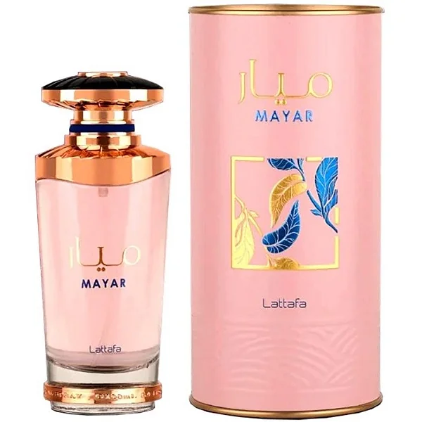 Perfume Árabe Original Lattafa - Mayar Pink 100Ml - Feminino