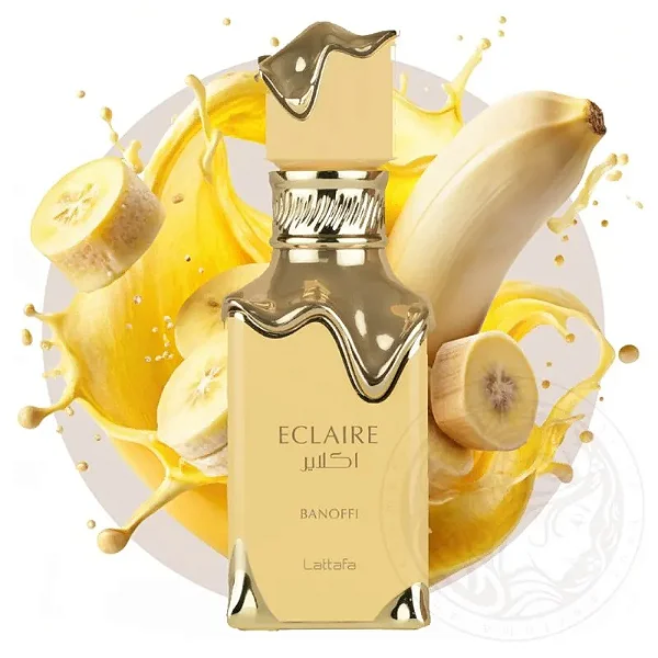 Perfume arabe Eclaire Banoffi 100ml - Feminino