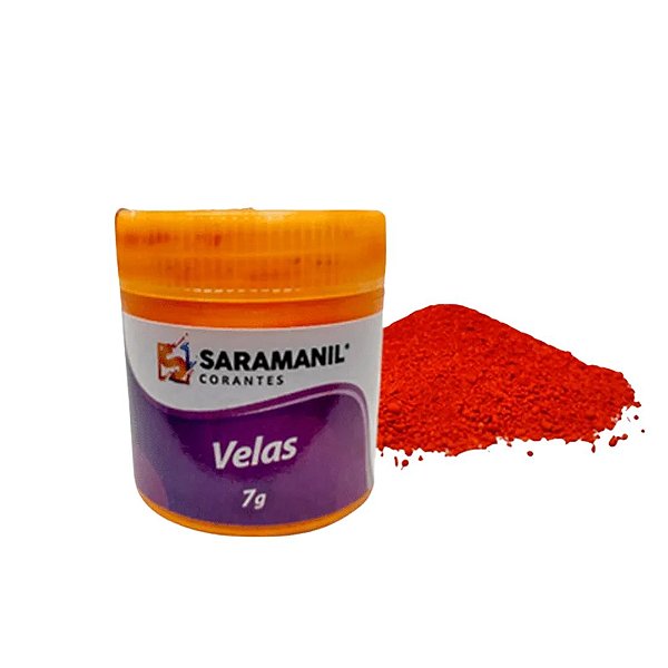 Corante para Velas - Laranja 7grs