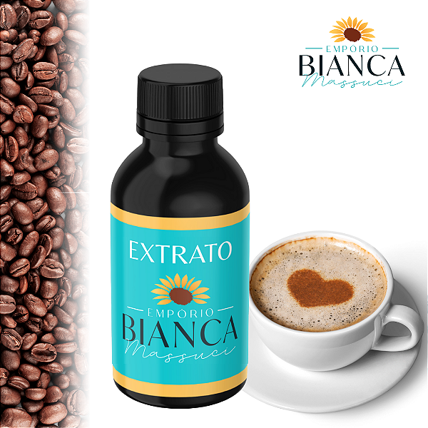 Extrato glicólico para sabonetes e cosméticos - Café 100ml