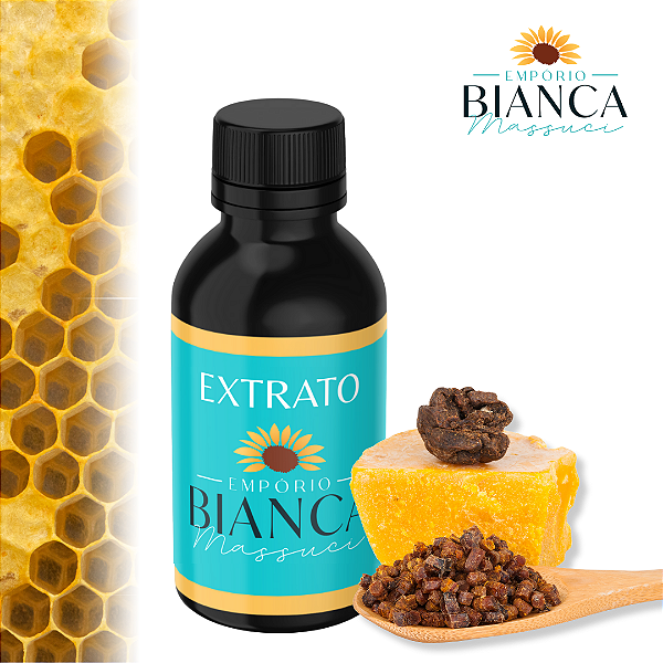 Extrato glicólico para sabonetes e cosméticos - Propolis 100ml