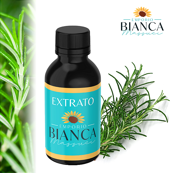 Extrato glicólico para sabonetes e cosméticos - Alecrim 100ml