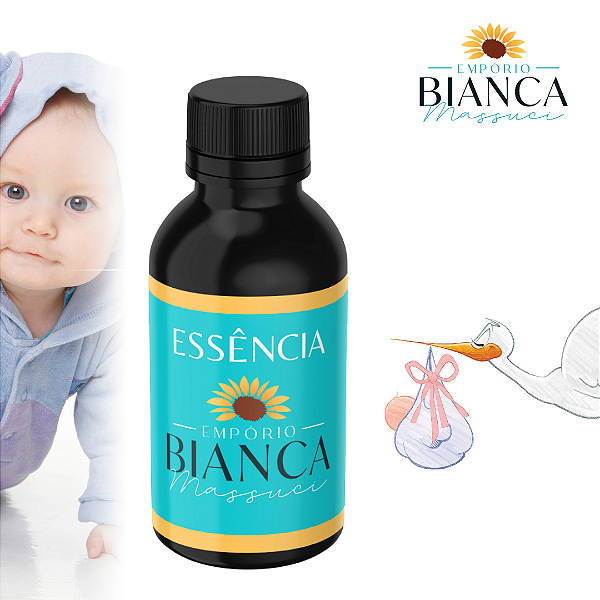 Essência para sabonete Lipossolúvel 100ml - Giovana Baby