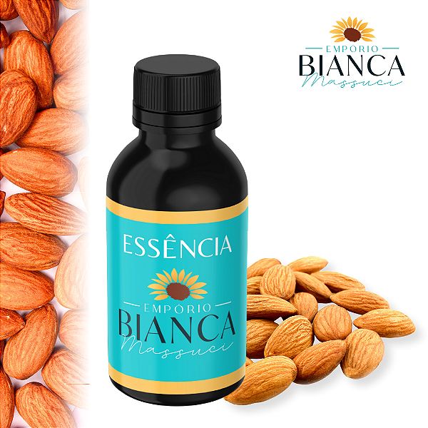 Essência para sabonete Lipossolúvel 100ml - Amêndoa