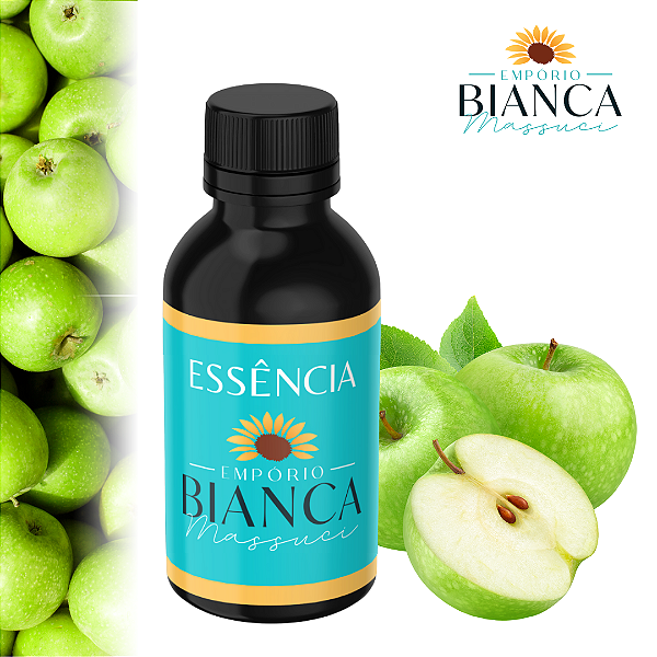 Essência para sabonete Hidrossolúvel 100ml - Maça Verde