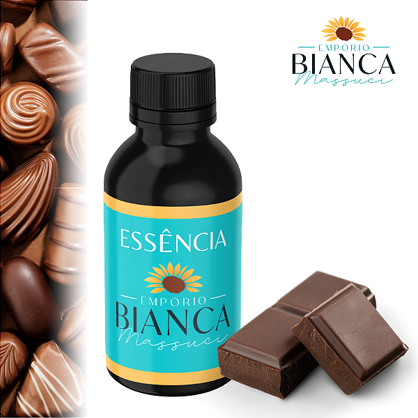 Essência para sabonete Hidrossolúvel 100ml - Chocolate Belga