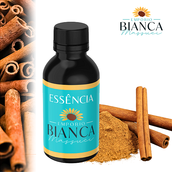 Essência para sabonete Hidrossolúvel 100ml - Canela