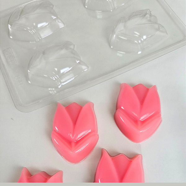 Molde de acetato - Tulipa