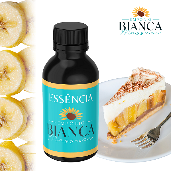 Essência para sabonete Hidrossolúvel - Banoffe 100ml
