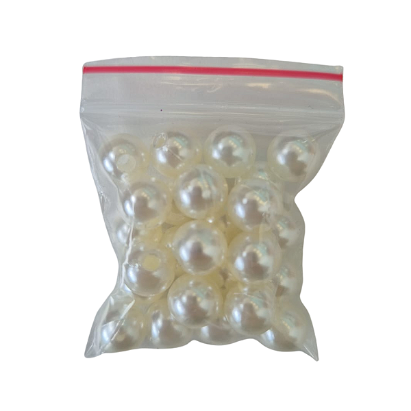 Pérola Cor Perolado - Pacote com 25 un