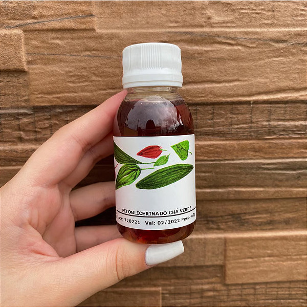 EXTRATO GLICERINADO DE CHA VERDE - 60g