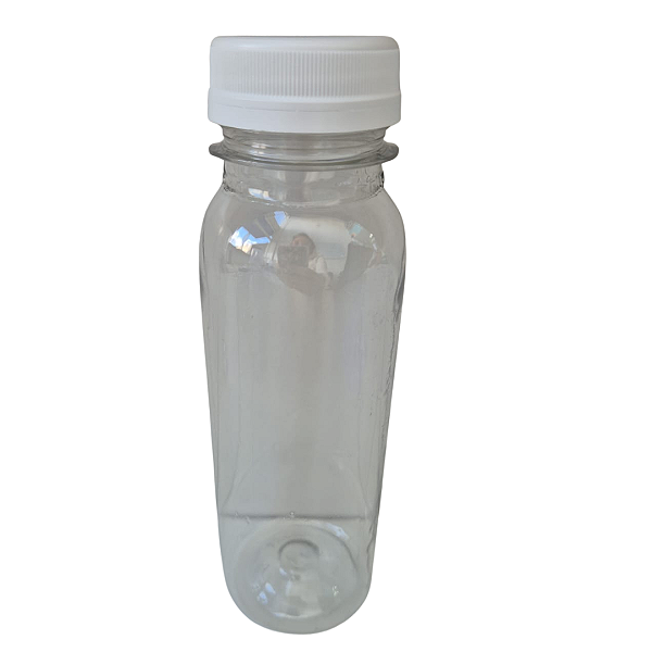 Garrafa Pet Cilindrica com tampa 250ml para Geléia de banho