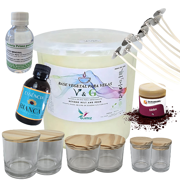 Kit Vela Aromática Básico