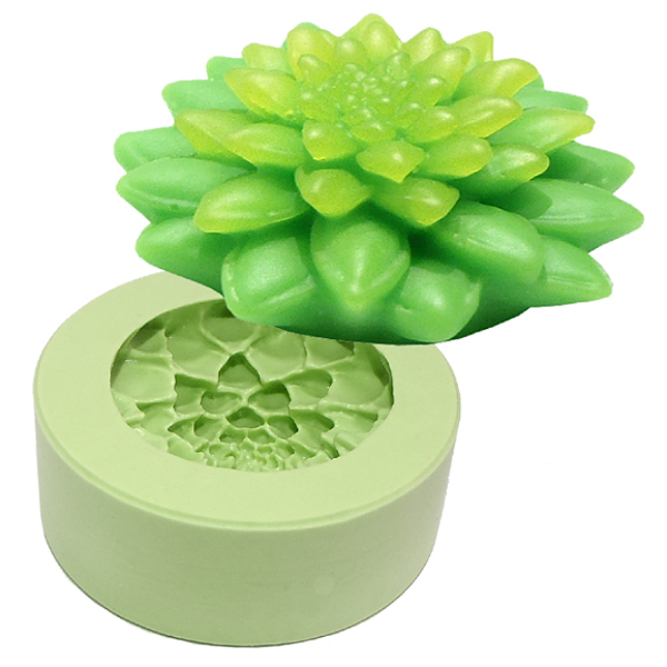 Molde de silicone Suculenta Agave