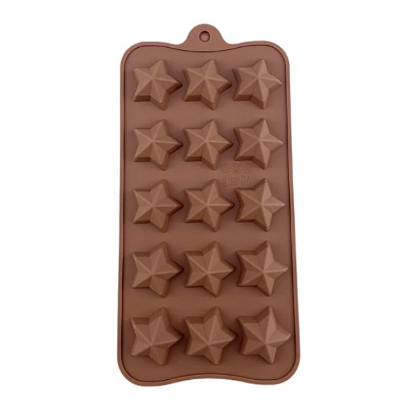 Forma de Silicone Molde Estrela Pequena
