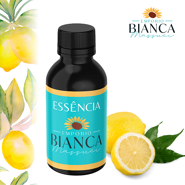 Essência para sabonete Lipossolúvel - Limão Siciliano 100ml