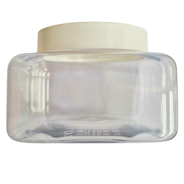 Pote para cosmético quadrado 200ml