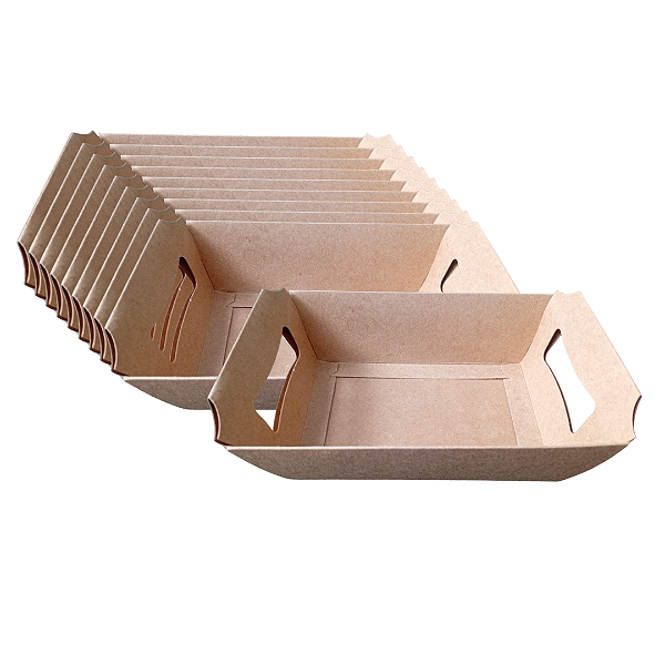Cesta Kraft 15cm X10cm X5,5cm - 10 unidades