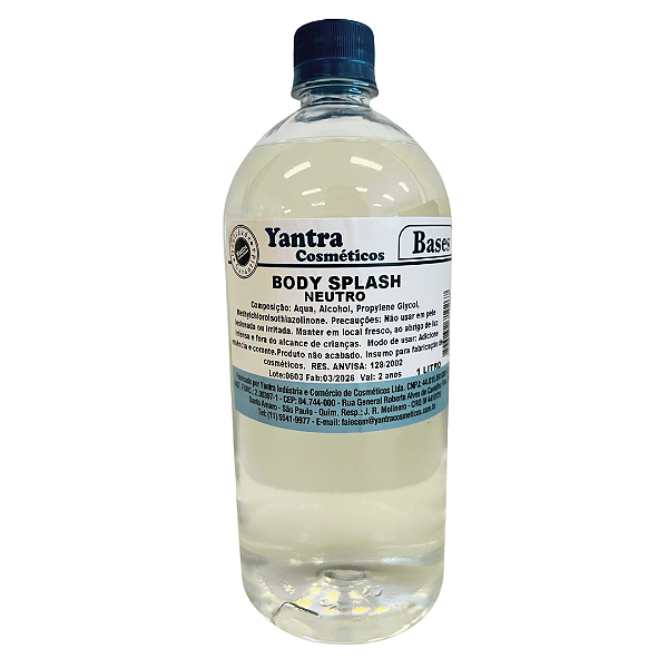 Base Body Splash Neutro - Yantra 1L