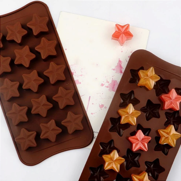 Forma de Silicone Molde Estrela do Mar