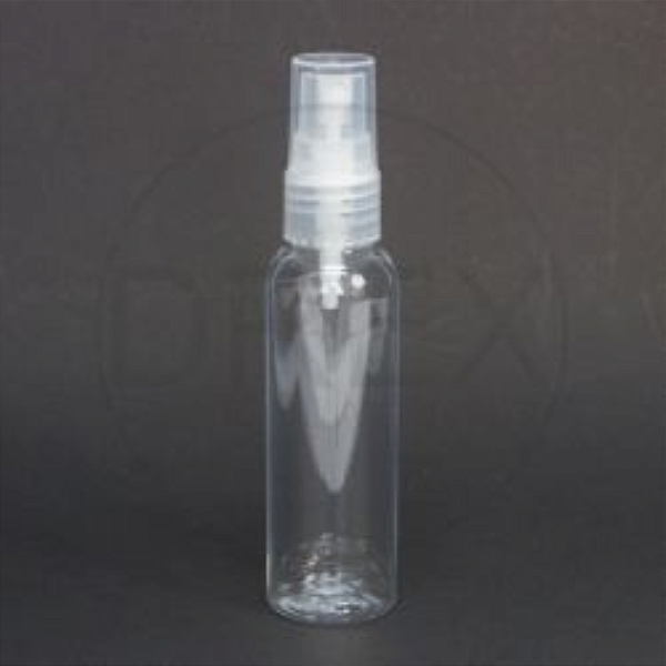 Frasco Pet Cosme c válvula spray transp 60ml
