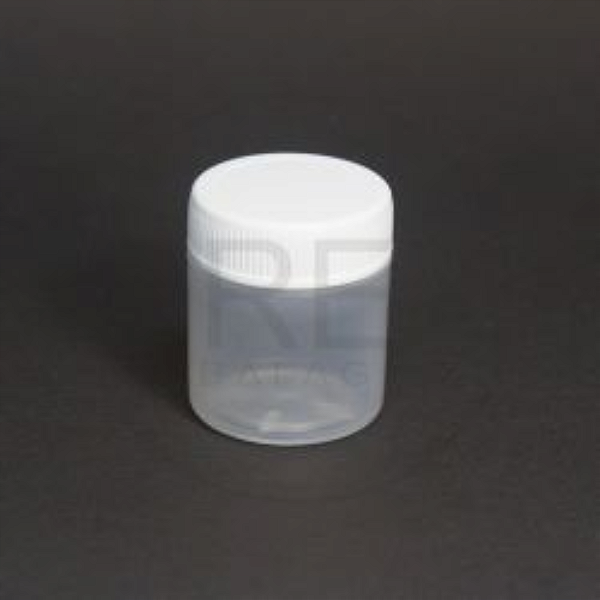 Pote p cosméticos c tampa plástica branca 30g